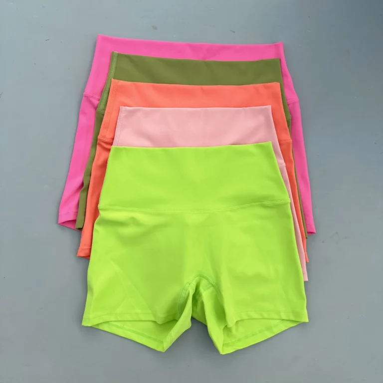 Sexy Solid Color Women Fitness Sport Short High Waist Athletic Yoga Short Leg Cycling Comprehensive Training Jogging Squat Proof - Image 3