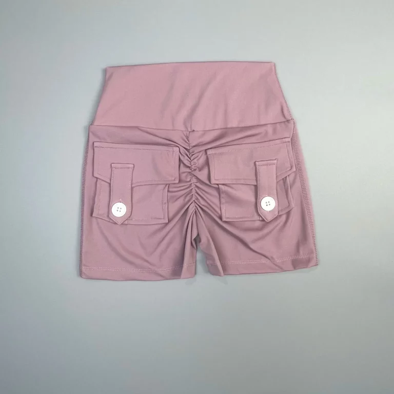 Peach Butt Fitness Shorts Women's Exercise Three-Quarter Pants Cargo Air Dry Pocket Yoga Tight Lift Summer - Image 3