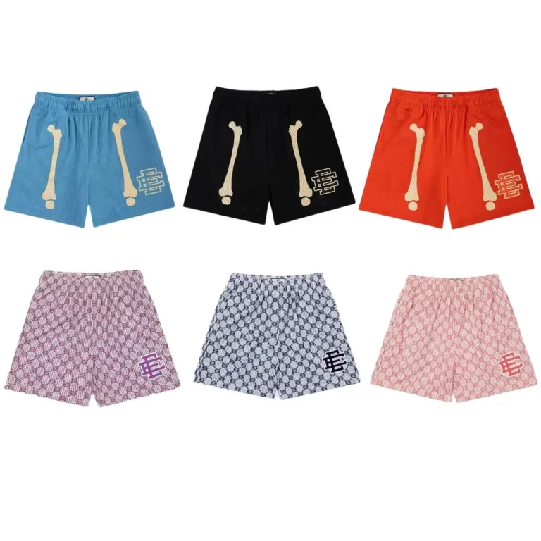 Eric Emanuel EE Basic Shorts 2024 men's fitness shorts beach pants sports mesh breathable Men's shorts Fashion mesh shorts men