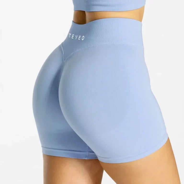 TEVEO Yoga Shorts Women's Fitness Exercise Fitness Shorts Workout Knead Butt High Quality Yoga Seamless Leggings - Image 5