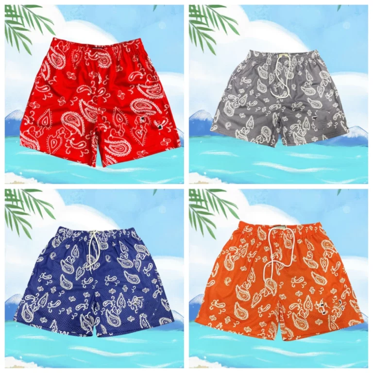 2025 Summer 3D Printed Men's Basketball Casual Sports Breathable Loose Running Shorts Motorcycle Quick Drying Shorts