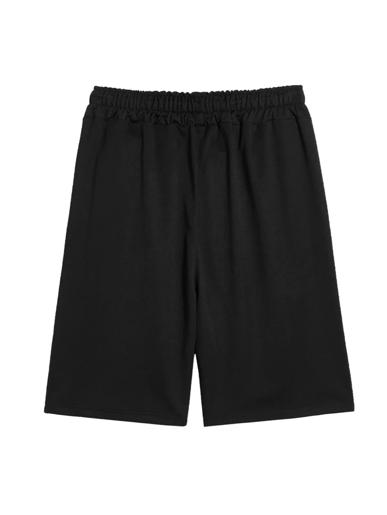 Barbell Pattern Alphabet Print Shorts Men's Regular Version Pocket Sweatpants Fashion Trend Five-point Pants Summer Beach Pants - Image 6