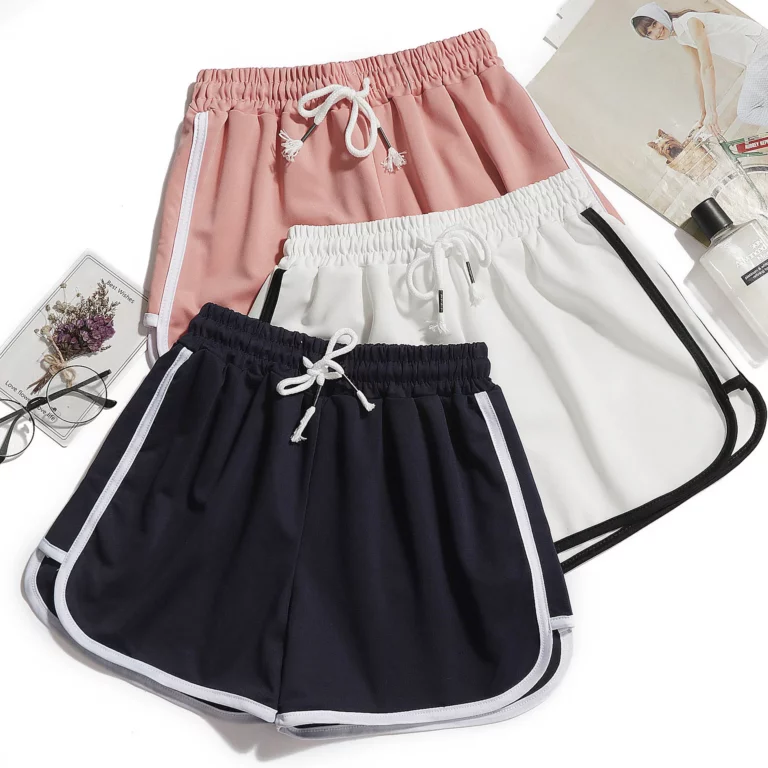 Casual Linen Shorts Women Gym Workout Shorts Cotton Short Pants High Waisted Black Ladies Short Femme Women Shorts Sport Femme - Image 2