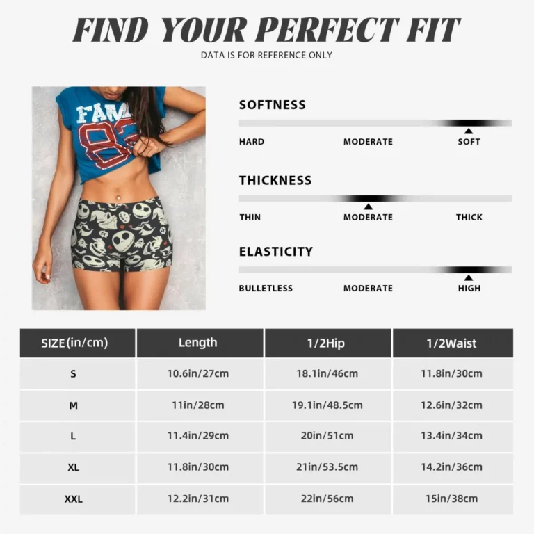 Custom Jack Skellington Running Volleyball Workout Shorts for Women The Nightmare Before Christmas Gym Athletic Yoga Shorts - Image 6