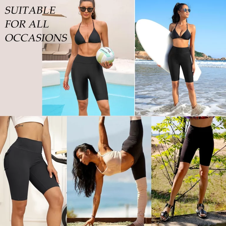 Women Yoga Legging Short High Waist Fitness Quick Drying Cycling Workout Gym Shorts Breathable sports pants with Butt pocket - Image 4
