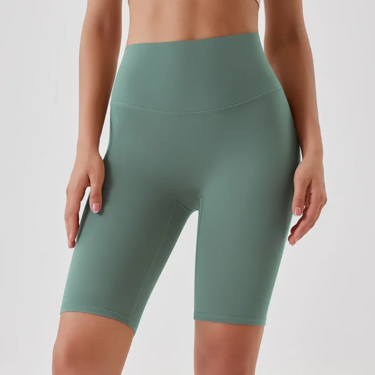 2024 High-Waisted Buttock Lifting Yoga Shorts Summer Seamless Yoga Legging Shorts Outer Wear Tight Cycling Athletic Gym Shorts - Image 4