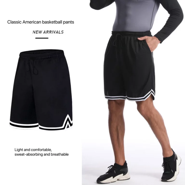 1pcs Men Summer Sports Training Shorts Casual Loose Breathable Fitness Running Speed Drying American Five Point Shorts - Image 2