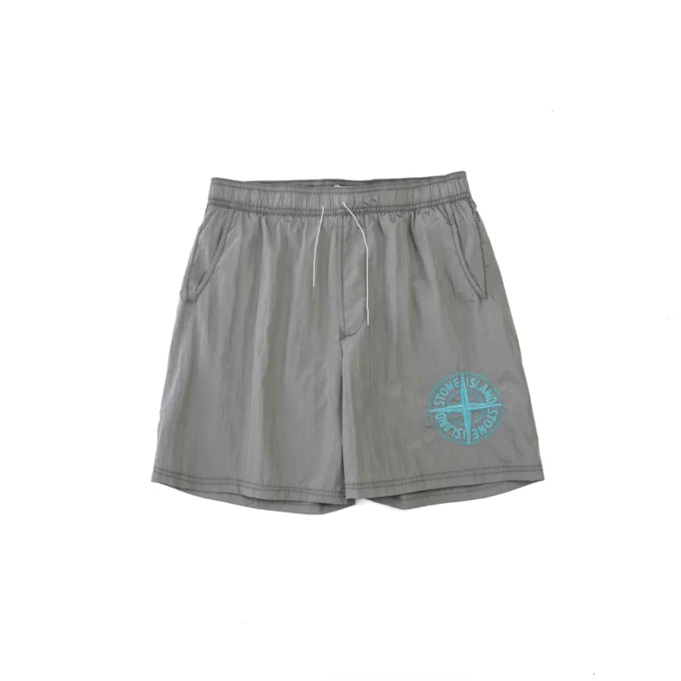 Fashion Brand Men Shorts Sports Casual Stone New Logo Print Retro Loose Shorts Pants Quick Drying breathable Summer Shorts Pants