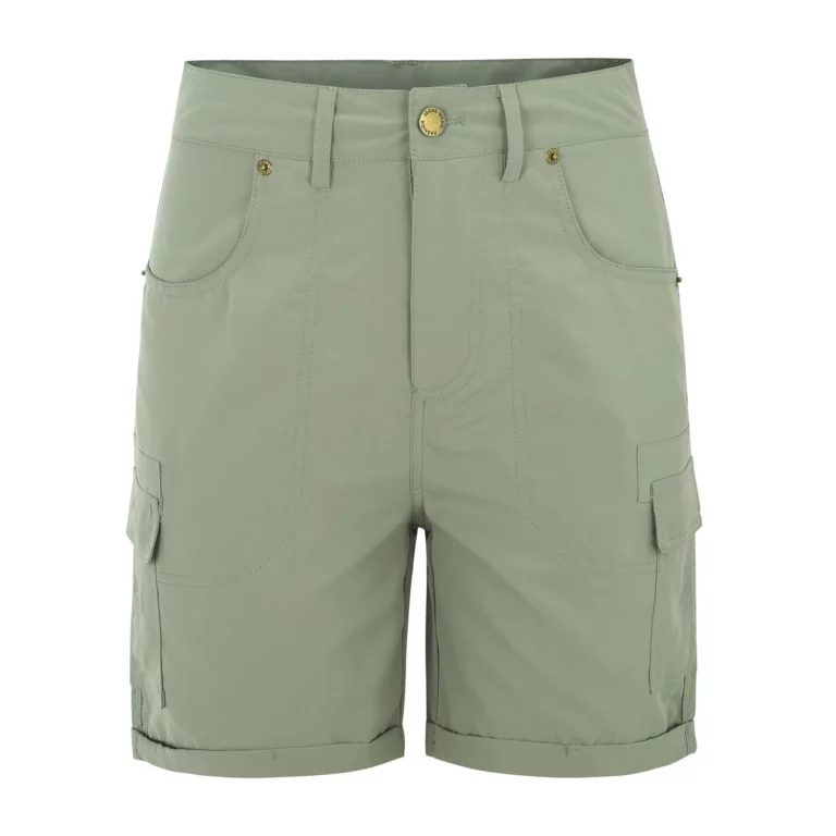 Summer Women's Retro Cargo Shorts Solid Color Multi Pockets Sports Shorts Buttons High Waist Female Versatile Shorts Overalls - Image 11