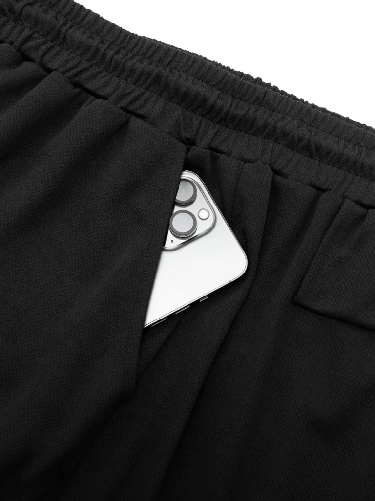 2-in-1 Men's Performance Running Shorts - Moisture-Wicking, Compression Support With Secure Zipper Pocket For Gym & Training - Image 3