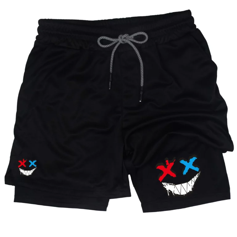 Men Running Shorts 2 In 1 Double-deck Sport Shorts Sportswear Gym Fitness Short Pants Training Jogging Bottom Men's Clothing