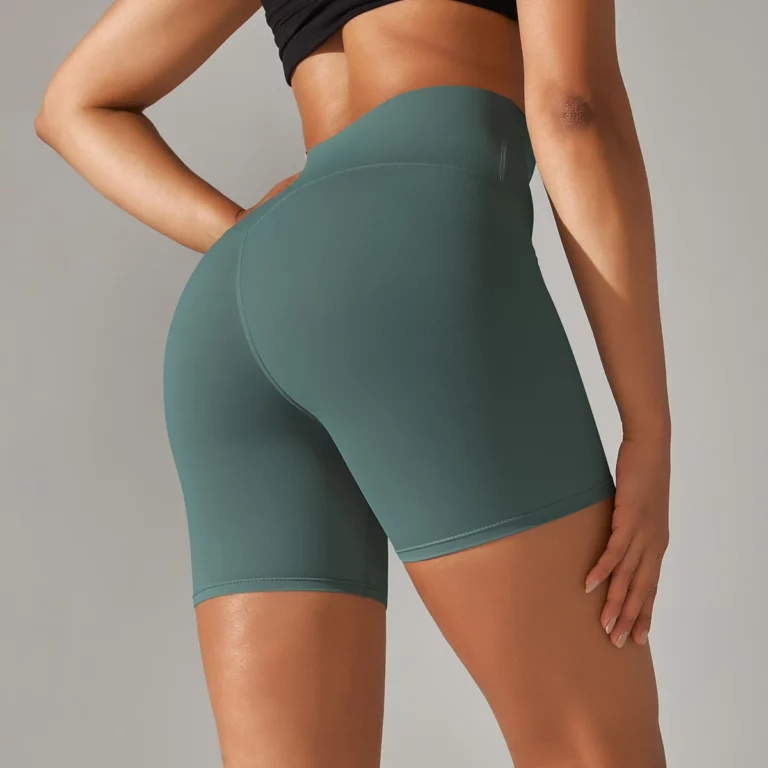 Yoga Shorts Women Fitness Shorts Running Cycling Shorts Breathable Sports Leggings High Waist Summer Workout Gym Shorts - Image 2