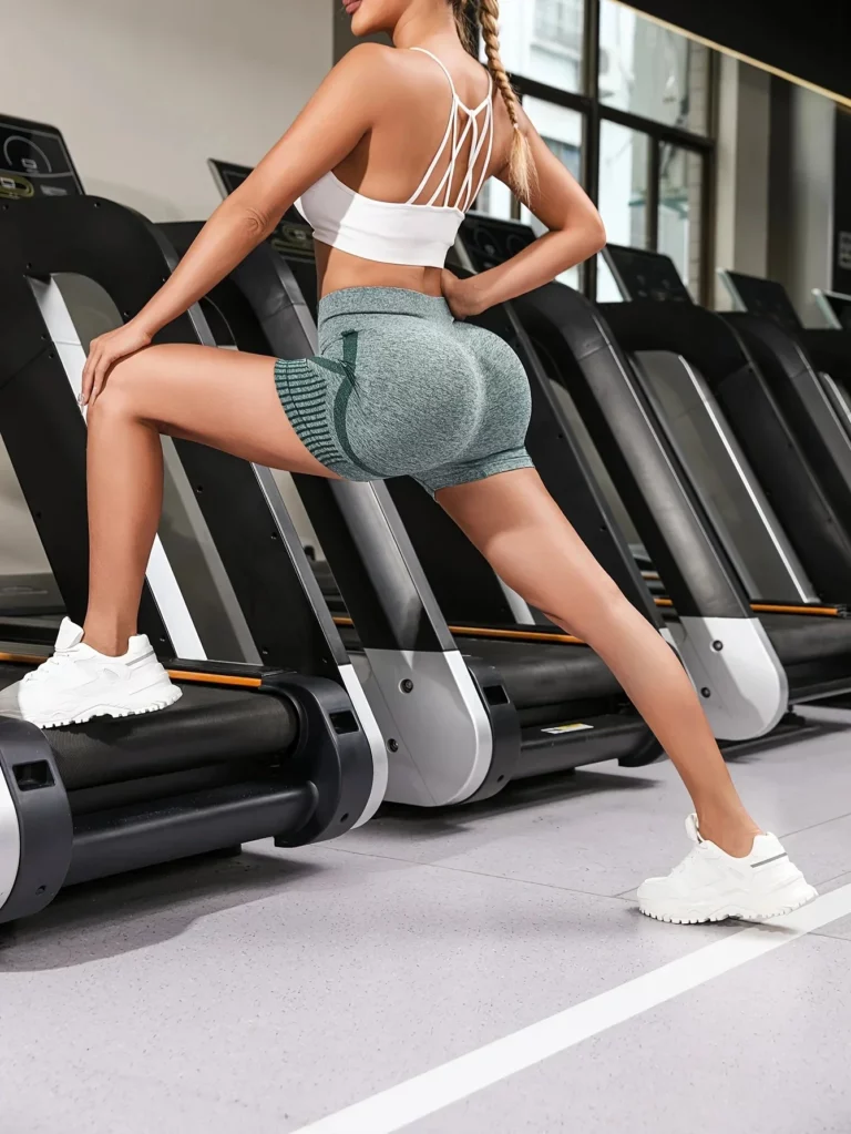 High-Waist Sports Yoga Shorts Seamless Workout Impact Gym Clothes Breathable Lift Butt Shorts Lightweight Athletic Gym Shorts - Image 3