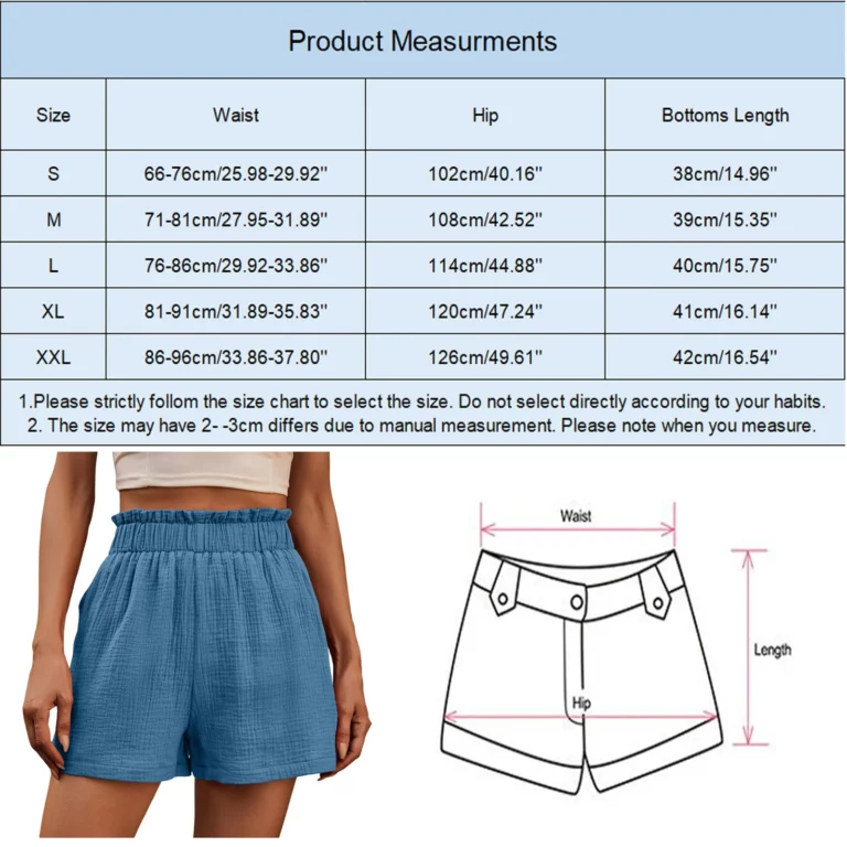 Fashion Cotton Linen Shorts For Women Summer Straight Leg Casual Pants High Waist Solid Color Sports Loose Shorts Ropa Mujer - Image 9