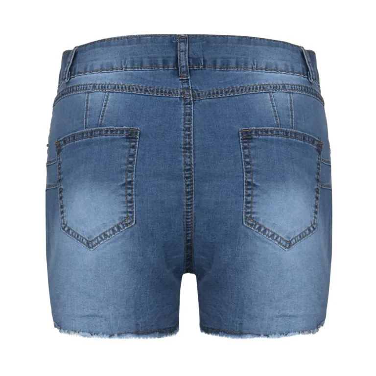 2024 Women's Summer High Waisted Mini Denim Shorts Sexy Ladies Club Party Wear Slim Bodycon Short Jeans Chic Denim Skirt Female - Image 3