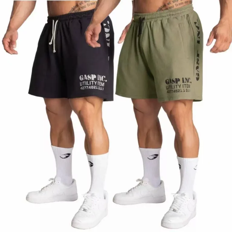 2025 Summer Bodybuilding Shorts Men's Quick Drying Exercise Training Plus Size Fitness Suit Loose Fit Sports Gym Shorts Moto - Image 4