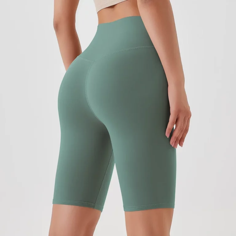 2024 High-Waisted Buttock Lifting Yoga Shorts Summer Seamless Yoga Legging Shorts Outer Wear Tight Cycling Athletic Gym Shorts - Image 6