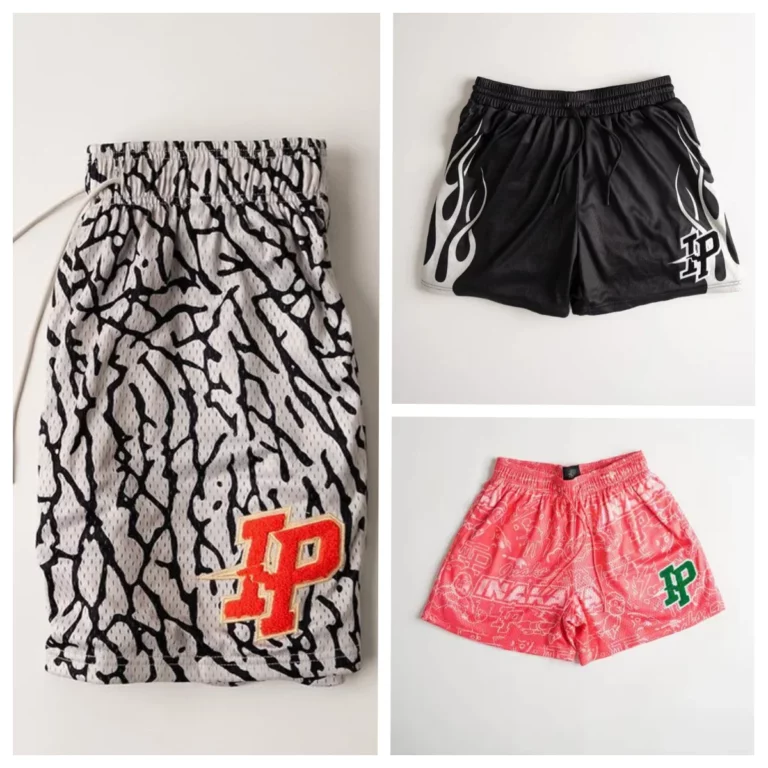 2025 New American Casual Shorts Men's Fitness Sports Basketball Running Quick Drying Summer Mesh Motorcycle Quick Drying