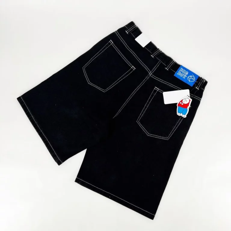 Retro Hip Hop Cartoon Graphic Streetwear Denim Shorts Y2k Big Boy Embroidery Baggy Jorts Harajuku Gym Basketball Shorts Men - Image 6