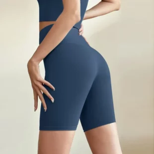 Yoga Shorts Women Fitness Shorts Running Cycling Shorts Breathable Sports Leggings High Waist Summer Workout Gym Shorts