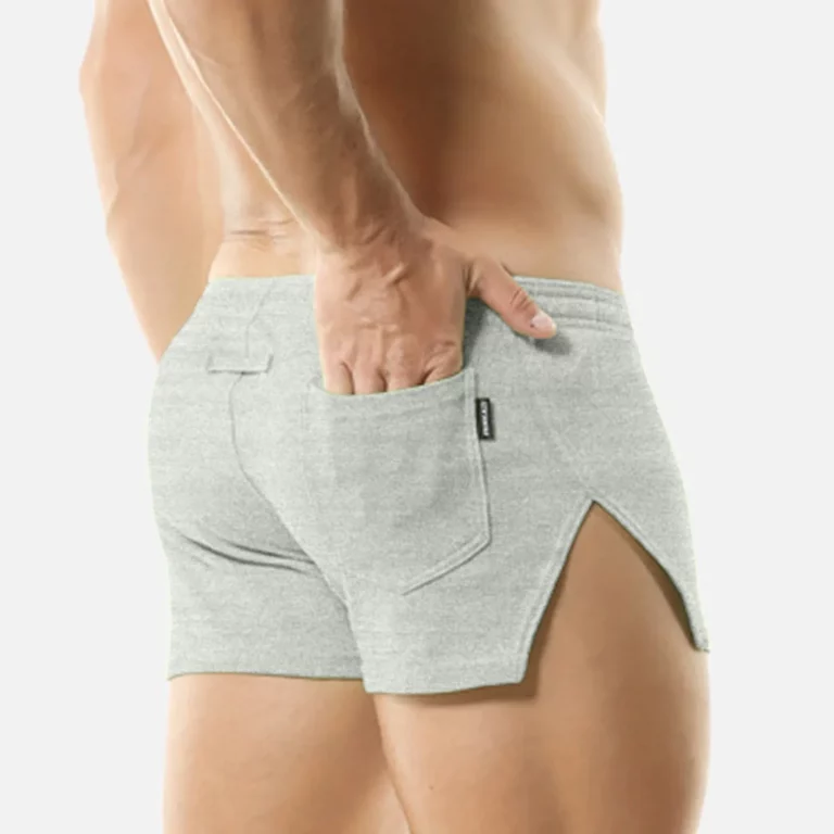 Male Casual Pants Solid Color Trend Youth Summer Mens Sweatpants Fitness Running Shorts Summer Brand New Beach Pants - Image 2