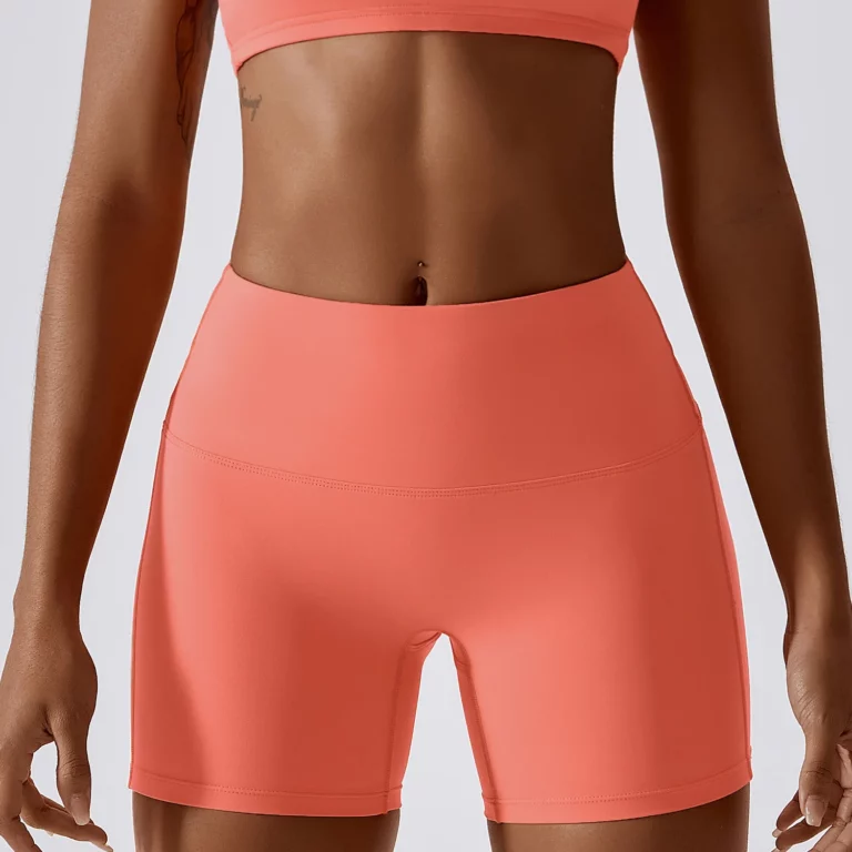 Summer Yoga Shorts Women Fitness Shorts Running Cycling Shorts Breathable Sports Leggings High Waist Summer Workout Gym Shorts - Image 3