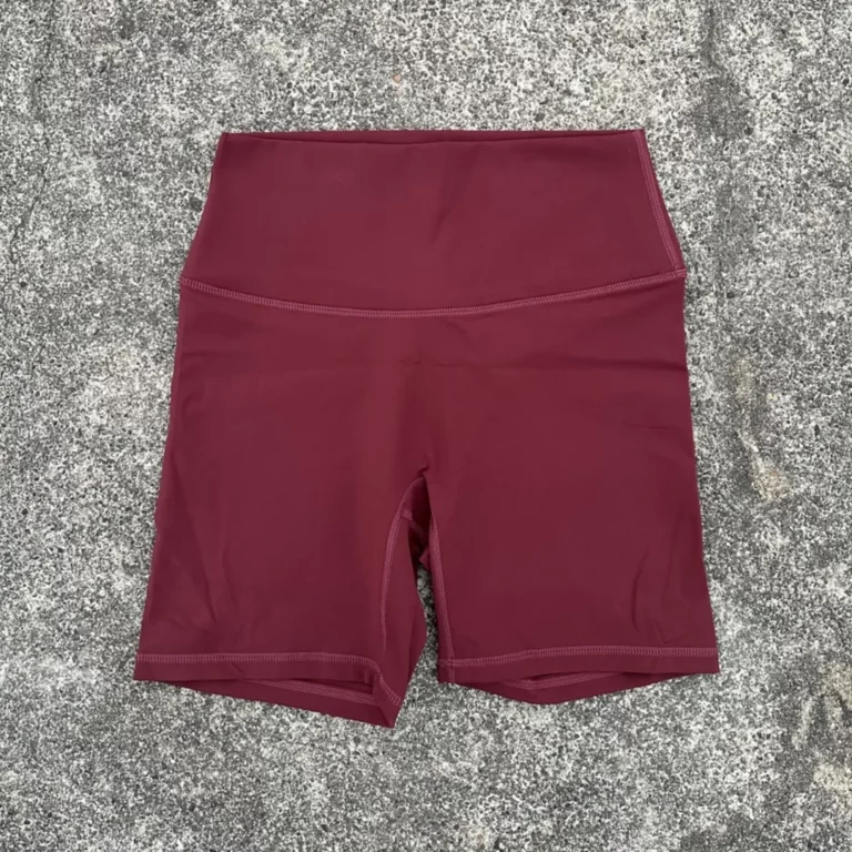 Solid Color Women Fitness Sports Short High Waist Yoga Short Leg Cycling Comprehensive Training Jog Squat Proof Internal Pocket