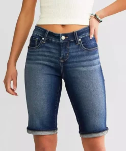 Solid Black Jeans Shorts Womens Casual Fashion Slim Pockets Shorts Casual Slimming Short For Ladies Tassel Broken Denim Pants