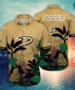 Anaheim Ducks Desert Oasis Summer Hawaiian Shirt
