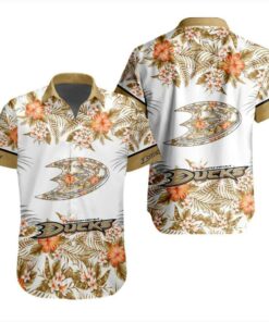 Anaheim Ducks Floral Paradise Summer Hawaiian Shirt
