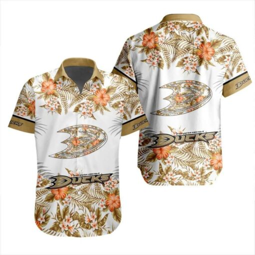 Anaheim Ducks Floral Paradise Summer Hawaiian Shirt
