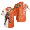 Anaheim Ducks Iron Maiden Hockey Summer Hawaiian Shirt