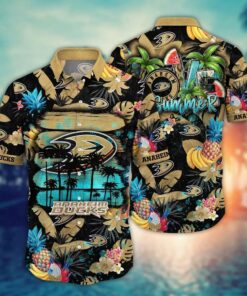 Anaheim Ducks Tropical Summer Summer Hawaiian Shirt