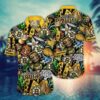 Boston Bruins Island Tiki Summer Hawaiian Shirt