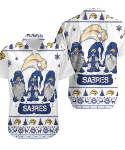 Buffalo Sabres Festive Gnome Summer Hawaiian Shirt