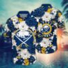 Buffalo Sabres Floral Elegance Summer Hawaiian Shirt