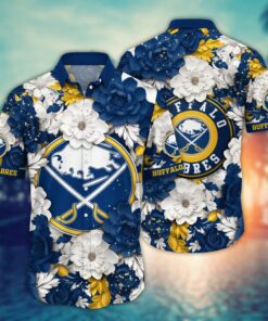 Buffalo Sabres Floral Elegance Summer Hawaiian Shirt