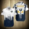Buffalo Sabres Skull Splash Summer Hawaiian Shirt