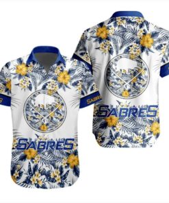 Buffalo Sabres Tropical Bloom Summer Hawaiian Shirt