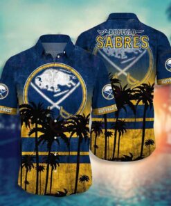 Buffalo Sabres Twilight Beach Summer Hawaiian Shirt