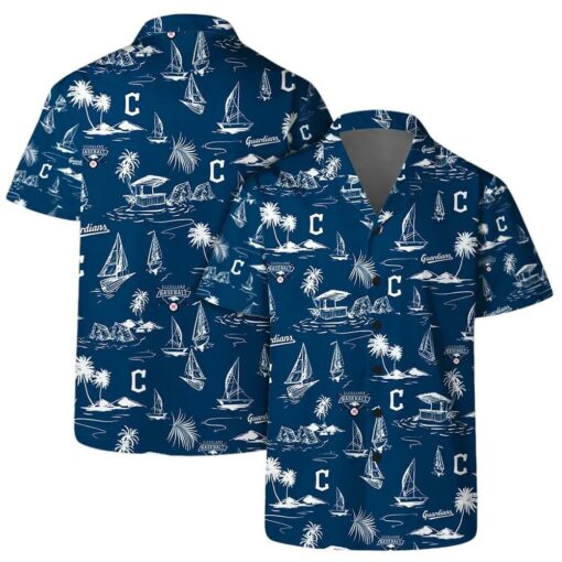 Cleveland Guardians Nautical Adventure Summer Hawaiian Shirt