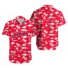Cleveland Guardians Navy Sketch Summer Hawaiian Shirt