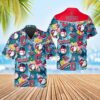 Cleveland Guardians Skeleton Spirit Summer Hawaiian Shirt