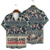 Cleveland Guardians Tribal Print Summer Hawaiian Shirt