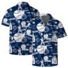 Cleveland Guardians Tropical Monochrome Summer Hawaiian Shirt