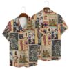 Cleveland Guardians Vintage Collage Summer Hawaiian Shirt