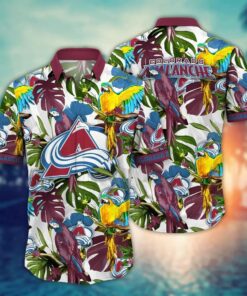 Colorado Rockies Midnight Petals Summer Hawaiian Shirt