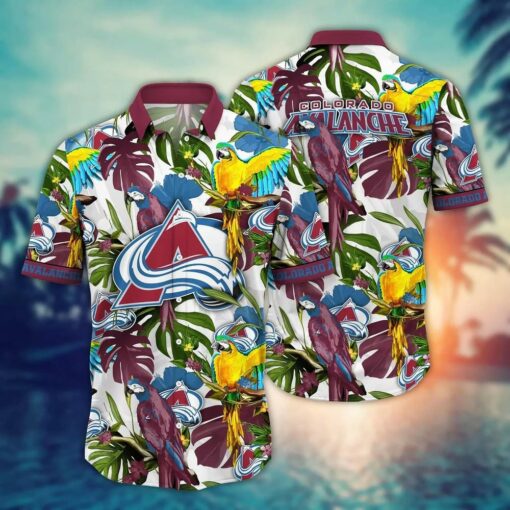 Colorado Rockies Midnight Petals Summer Hawaiian Shirt