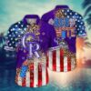 Colorado Rockies Star-Spangled Fireworks Summer Hawaiian Shirt