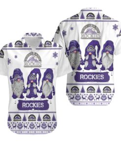 Colorado Rockies Winter Gnome Summer Hawaiian Shirt